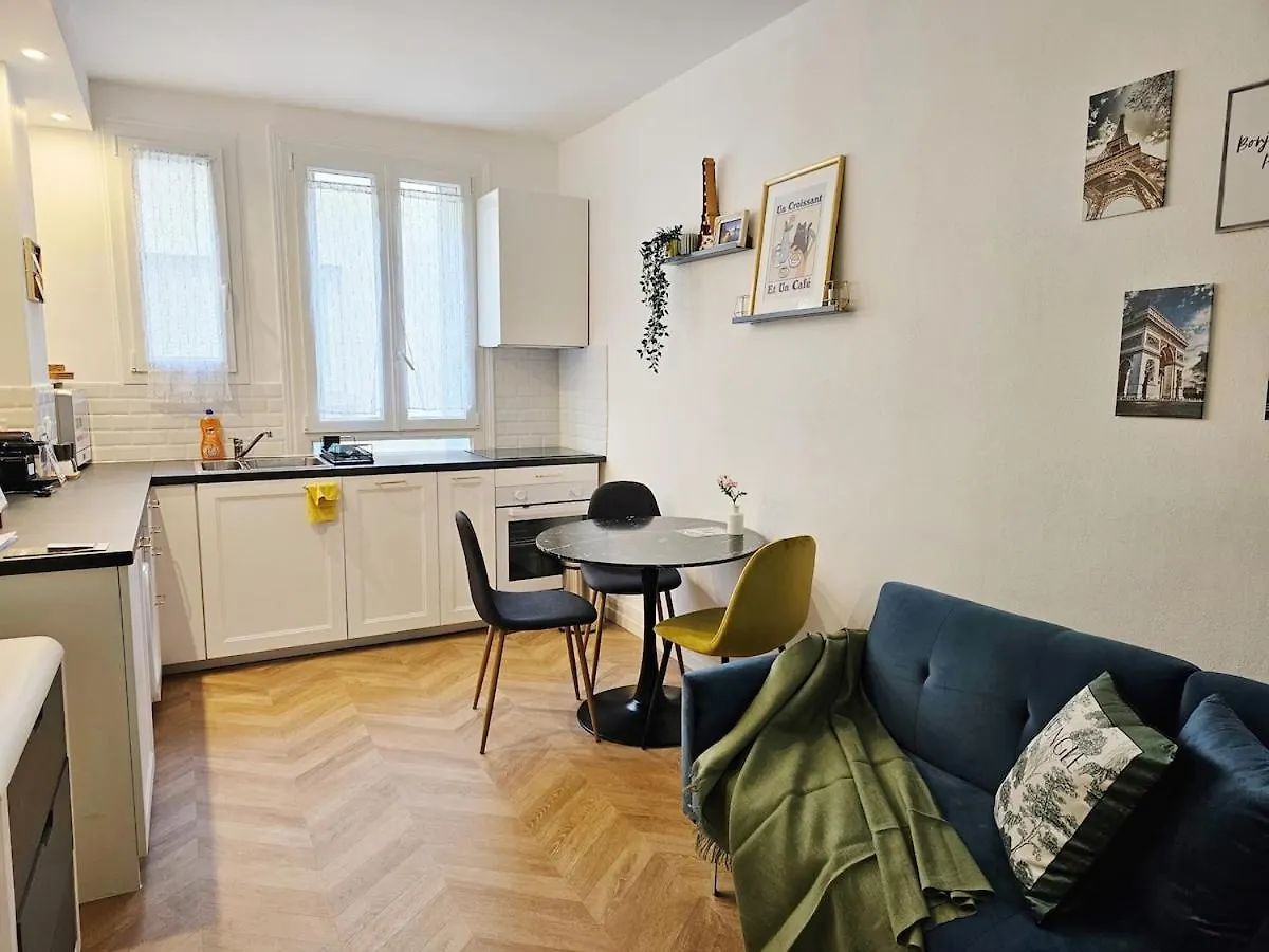 Charme Apt A Paris Ideal For 3P 0*,  프랑스