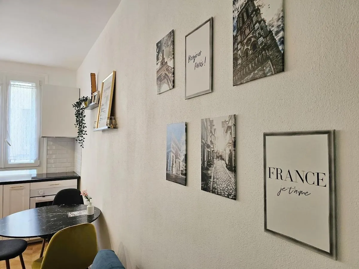 Charme Apt A Paris Ideal For 3P 아파트